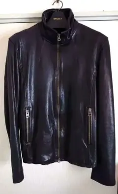 タグ付き美品 サイズ4 JACKROSE シングルライダース 羊革 本革のサムネイル
