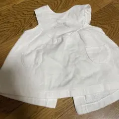 ホワイト刺繍　ベビードレス