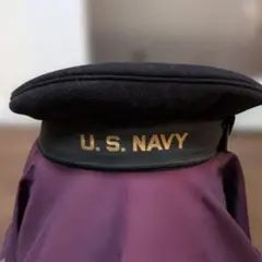 vintage NAVAL academy セーラーハット ビッグサイズ 50s - メルカリ
