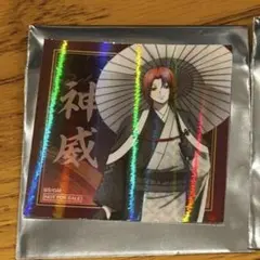 新劇場版 銀魂 -吉原大炎上-　特典　ステッカー　ブシロード　椿の花　神威