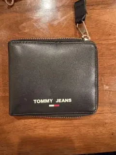 TOMMY JEANS ブラック 二つ折り財布