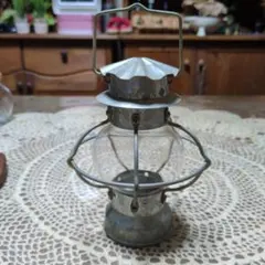 ヴィンテージ 風ランタン シルバー2個セット