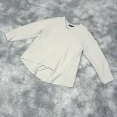 ロートレアモン ブラウス M ベージュ とろみ素材 上品 オフィス きれいめ 通