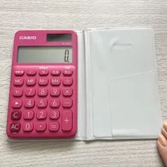 CASIO カシオ カラフル電卓 SL-300C ビビットピンク