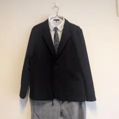 卒業式　入学式　１６０　大きめ　スーツ