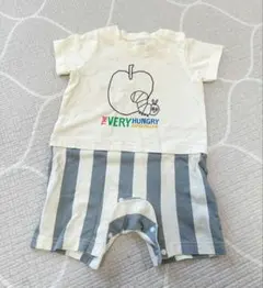 Eric Carle はらぺこあおむし ロンパース 70