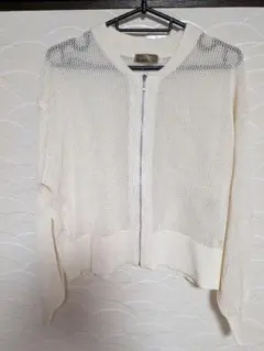 しまむら　tal by yumi. メッシュ　ZIP ブルゾン　Mサイズ 新品のサムネイル