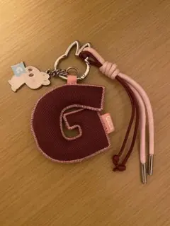 POP MART ラブブ イニシャル チャーム G