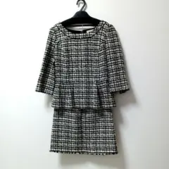 ラメツイードペプラムセットアップ♥anysis♥新品送料込み