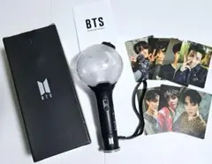 BTS OFFICIAL LIGHT STICKアミボムver.3 +トレカ7枚