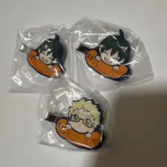 ハイキュー ばんちょうこう ガチャ ヘアクリップ 月島蛍 山口忠