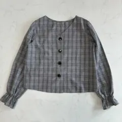 INGNI ブラウス グレンチェック M（B849）