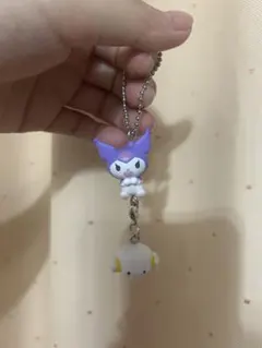 サンリオ つまんでつなげてマスコット クロミなど　キーホルダー2点セット