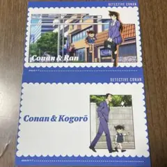 ⭕️ 名探偵コナン ブロマイドコレクション コナン 蘭 小五郎 セット