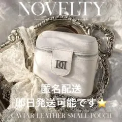 darich キャビアスキンレザースモールポーチ ノベルティ