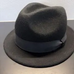 B*B様 黒 ウール フェルトハット