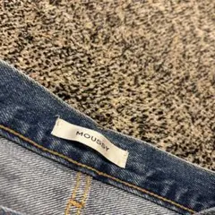 moussy (中古) ハイウェストショートスカート
