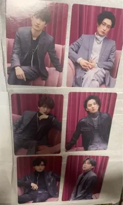 Kis-My-Ft2 カード　６枚セット