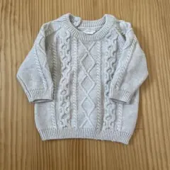ベビー ニット セーター ベージュ　H&M