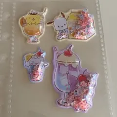 シール サンリオ シャカシャカ