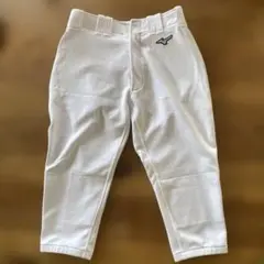 美品 Mizuno 白 野球パンツ 160