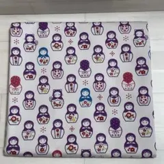 ♡マトリョーシカ　たまに猫マトリョーシカ　オックス　パープル　112✖️104♡