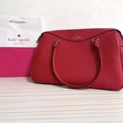 早い者勝ち！訳あり新品 kate spade ハンドバッグ 2way レッド