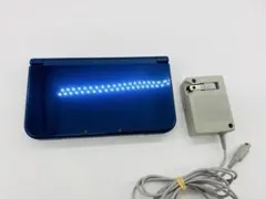 New ニンテンドー　3dsll メタリックブルー　上画面ips液晶　②