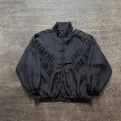 Designed silk blouson