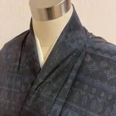 KJ2063 大島紬 身丈155cm 着物 正絹