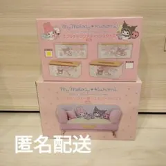 My Melody & Kuromi　ジュエリーボックス　クリアティッシュケース