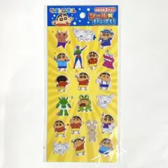 クレヨンしんちゃん ぷっくりステッカー ぷくぷくシール シールがいっぱい 新品