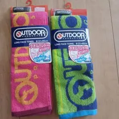 OUTDOOR PRODUCTS ロングフェイスタオル 2枚セットのサムネイル
