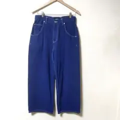 エクストララージ 　コントラストステッチ　ワイドパンツ　 30インチのサムネイル