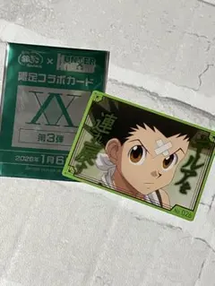 HUNTER × HUNTER 銀だこ ゴン　限定コラボカード
