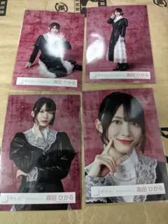 櫻坂46 森田ひかる生写真 5th Anniversaryドレス コンプ