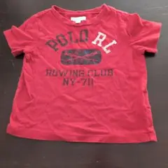 Ralph Lauren 赤 Tシャツ 80cm