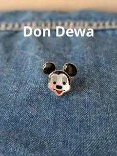 【新品】zuniドンデワ作ミッキーフェイスリング★本人より買付★ディズニー ズニ Don・Dewa ドンデワ インレイ リング