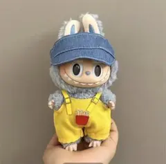 15/17cmLabubuV1V2 人形用ファッション パーカーと パンツセット