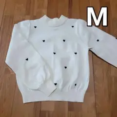 ① レディース ハート柄 トップス Mサイズ