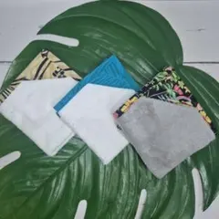 ハワイアンハンドタオル3枚セット　ハワイアンハンカチ　ハワイアンミニタオル