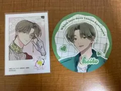 多聞くん今どっち！？　ミニフォトカード　洒落カフェコースター　橘敬人