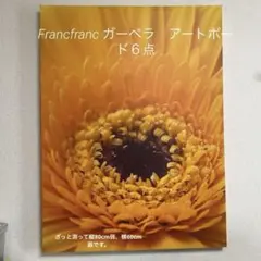 Francfranc ガーベラ アートボード 6点セット - メルカリ