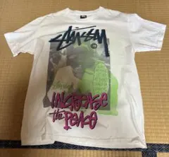 STUSSY×BJORK ステューシー ビョーク Tシャツ L ホワイト - メルカリ