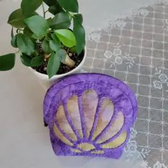 ハンドメイドハワイアンキルトポーチ