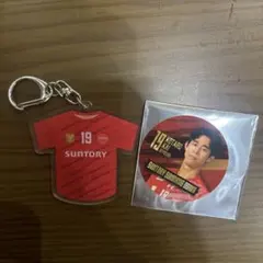 サントリーサンバーズ大阪　甲斐　ユニフォーム　キーホルダー　シール　ステッカー