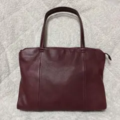 ☆Dakota ダコタ レザートートバッグ ワイン ボルドー ワインレッド☆