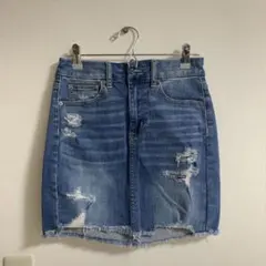 American Eagle Super stretch デニムミニスカート 2のサムネイル