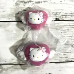 新品 夢みるエンジェルライトスイング　ハローキティ　ガチャガチャ 2点セット