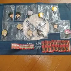 ハンター×ハンター カプセルラバーマスコットセット